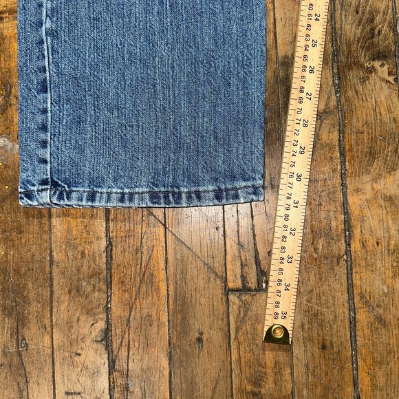 Wrangler Jeans Mens 40x32 Blue Denim Relaxed Fit Straight Leg Medium Wash Pocket - Picture 5 of 10